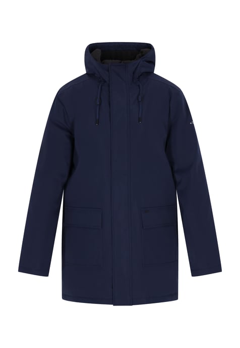 Dreimaster Winter parka Heren donker marine - Image 1