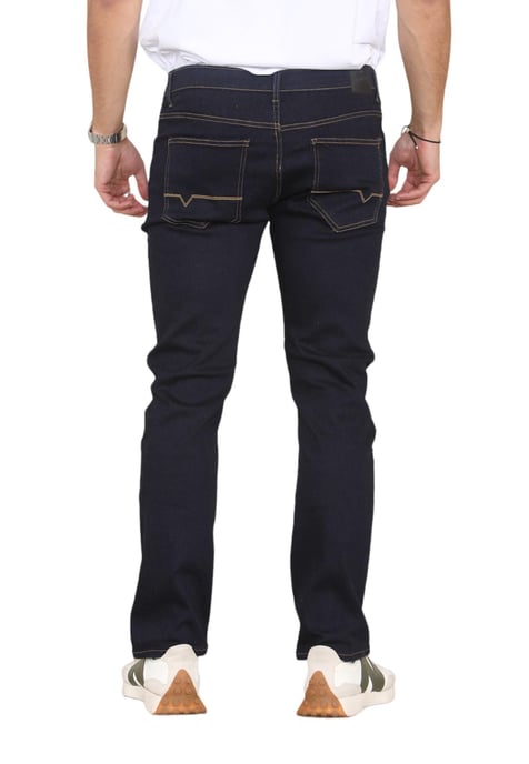 MYT Herenjeans met rechte pijpen, hyperstretch denim in indigo - Image 2
