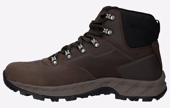 Hi-Tec Altitude VII WP Leer/Polyester Heren Chocolade Wandelschoenen - Image 5