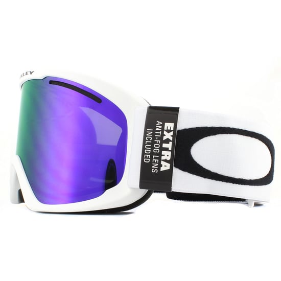 Oakley Ski Goggles O Frame 2.0 Pro XL OO7112-03 Matte White Violet Iridium & Persimmon - Image 3