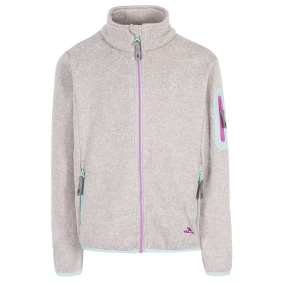 Trespass Childrens/Kids Whisk AT300 Fleece Jacket (Pale Grey)