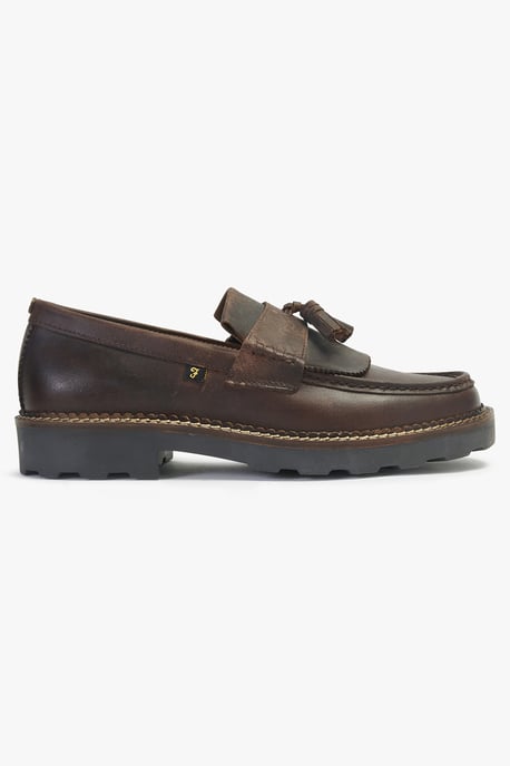 Brown 'Morfield' Leather Loafer
