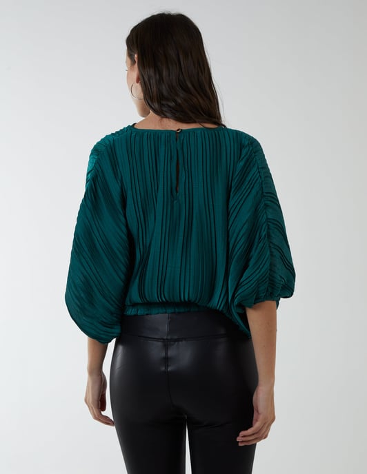 Oversized Batwing Top