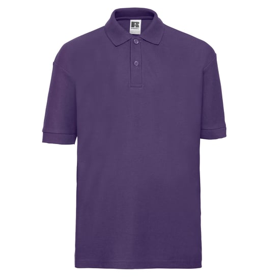 Russell Poloshirt van katoen voor kinderen (Paars) - Image 1
