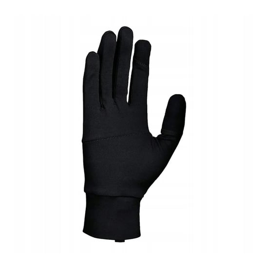 Nike Mens Accelerate Sports Gloves (Black/Silver) - Image 2