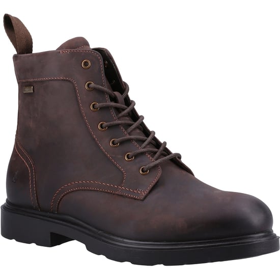 Hush Puppies Porter Leren Herenlaarzen Bruin - Image 1