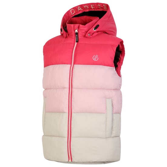 Regatta Childrens/Kids Jolly Padded Gilet (Berry Pink/Pale Mauve)