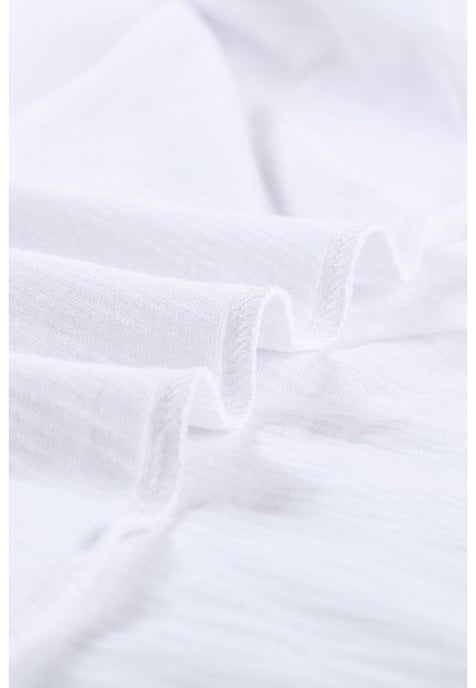 Dam Basic Solid Tank Top i Vit - Image 5