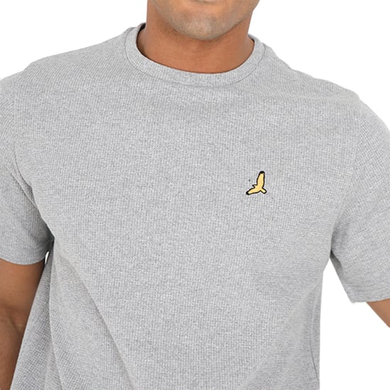 BRAVE SOUL Waffle Crew Neck Tshirt