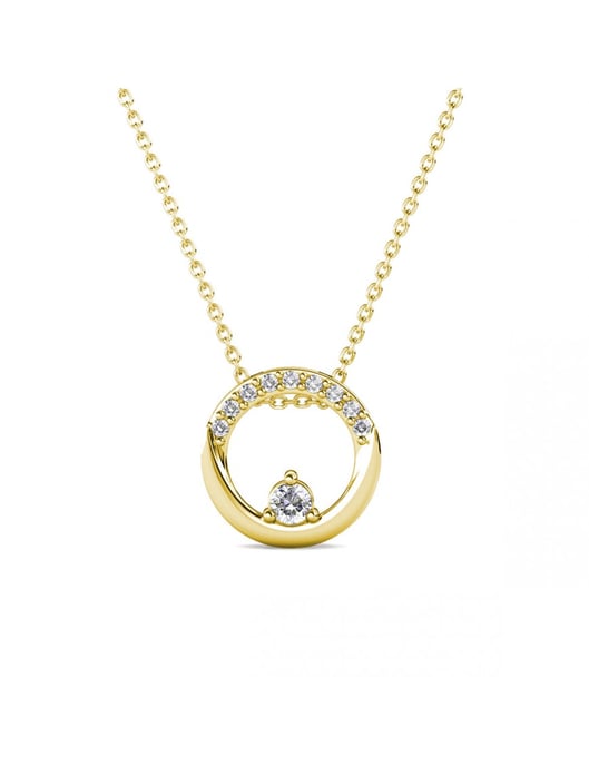 Pendentifs Clarine - Doré och Cristal - Image 1