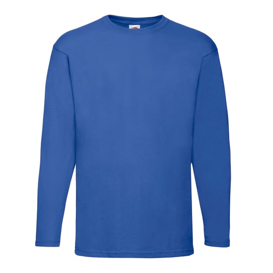 Fruit of the Loom Unisex Adult Valueweight T-shirt met lange mouwen (Koningsblauw) - Image 1