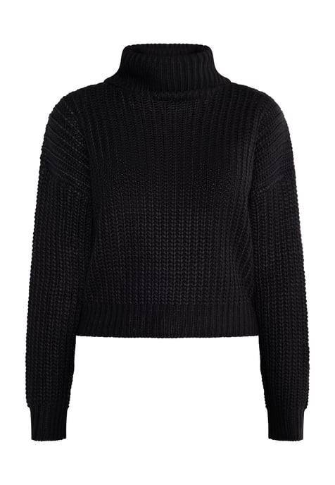 Mymo Knitted pullover women black - Image 1