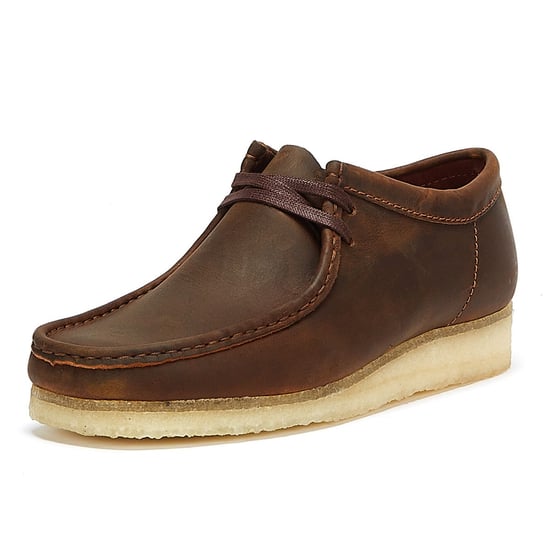 Clarks Originals Wallabee leer herenschoenen bruin - Image 3