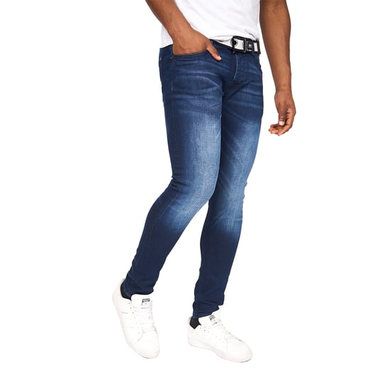 Crosshatch Heren Barbeck Slim Jeans (Donkere wasbeurt) - Image 3