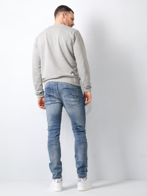 Petrol Industries - Heren Nash Narrow Fit Jeans  - Blauw - Image 6