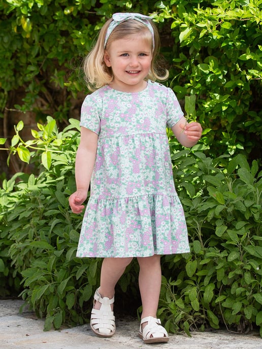 Kite Clothing Flower Patch Dress Sage