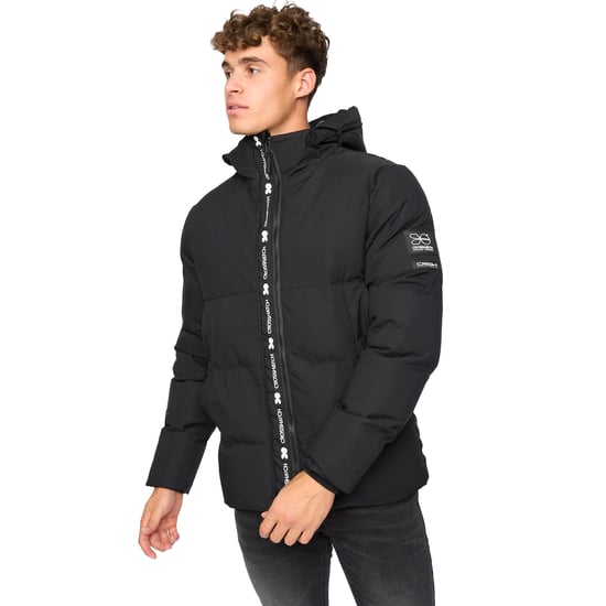 Crosshatch Heren Hanjo Jas (Zwart) - Image 1