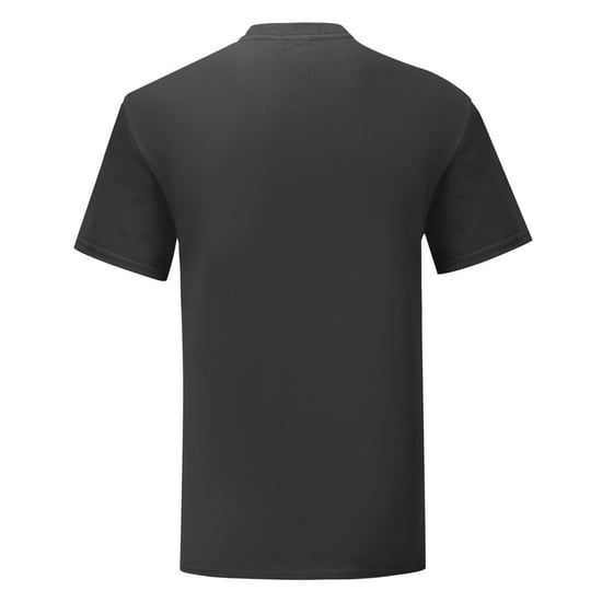 Fruit Of The Loom Mens Iconic 150 V Neck T-Shirt (Black) - Image 2