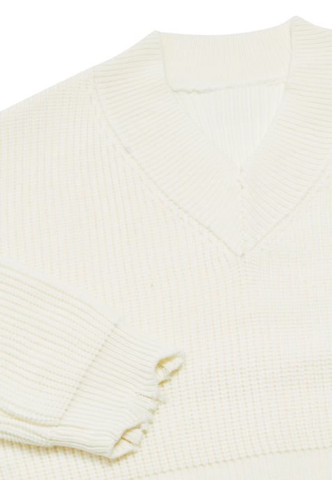 Mymo Jumper Dames wolwit - Image 3