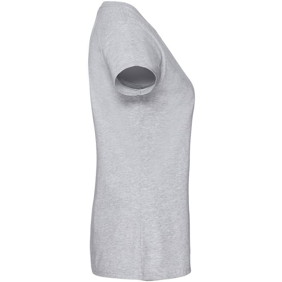 Fruit Of The Loom Womens/Ladies Ringspun Premium T-Shirt (Taupe Grey) - Image 3