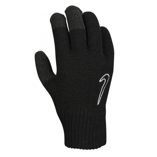 Nike 2.0 Gebreide Grip Handschoenen (Zwart/Wit) - Image 1
