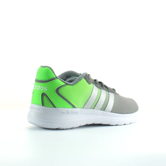Adidas Neo CloudFoam Mens Grey/Green Trainers
