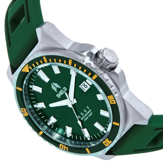 Shield Reef Strap Watch w/Date