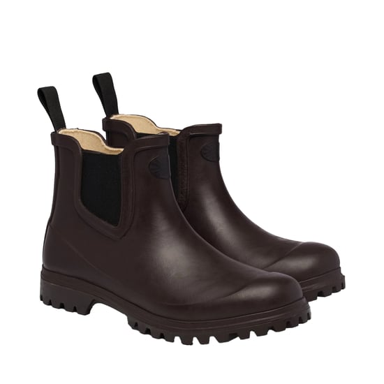 Superga Womens/Ladies 798 Rubber Mid Boots (Dark Brown) - Image 3
