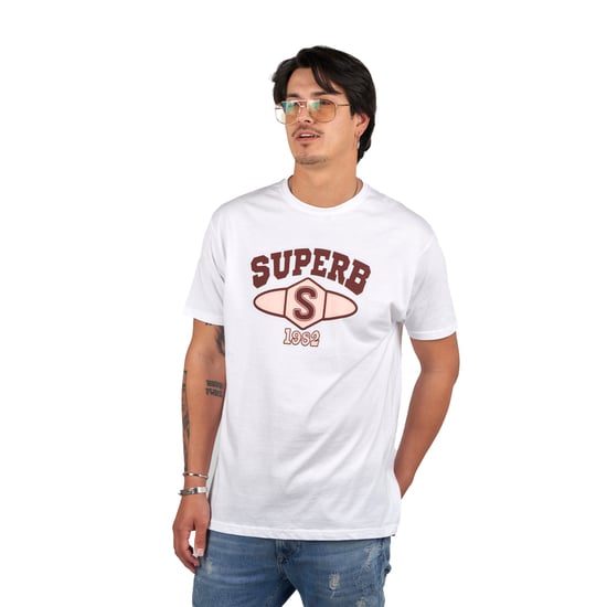 University SPRBCA-2201 men's short sleeve round neck T-shirt