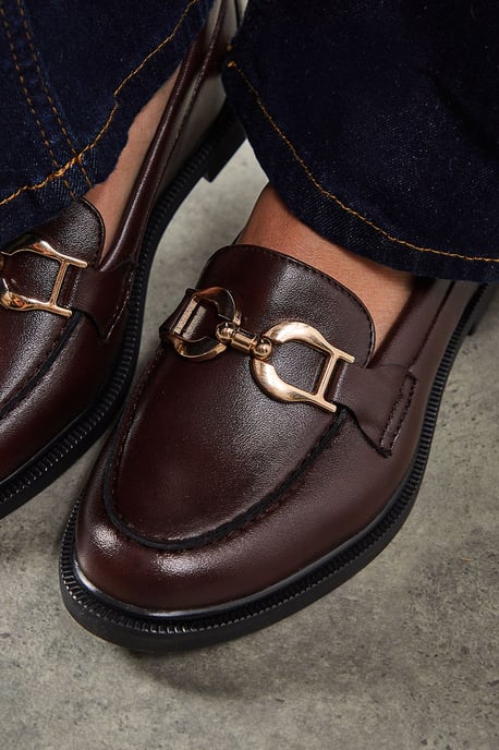 Lineka Metal Snaffle Smart Loafer