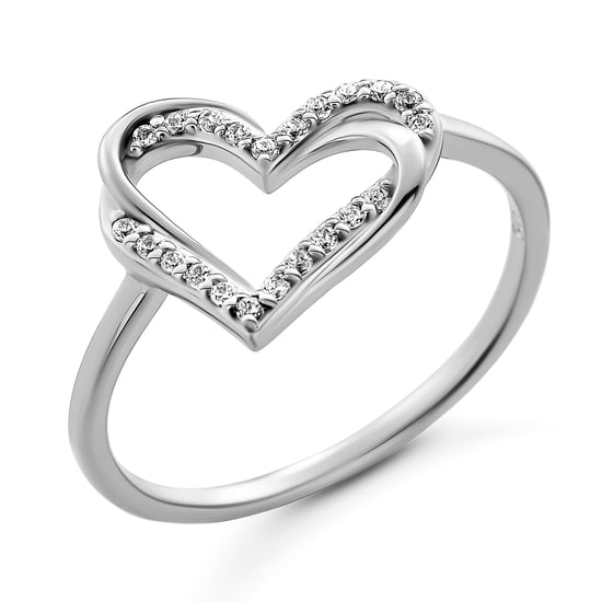 Orphelia 'Cecilia' Women's 925 Sterling Silver Ring - Silver ZR-7584