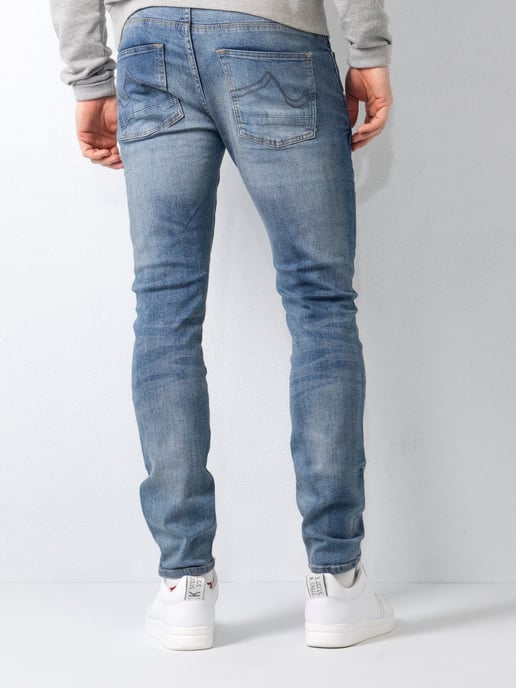 Petrol Industries - Heren Nash Narrow Fit Jeans  - Blauw - Image 4