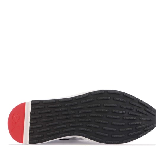 Men's Y-3 Shiku Run Trainers in White Black