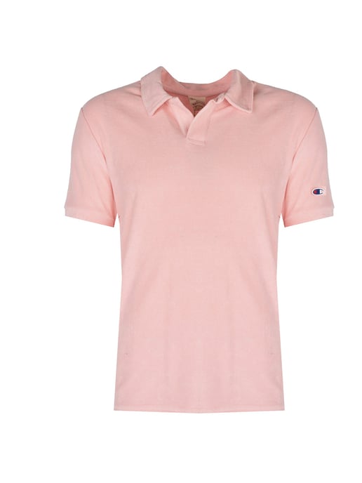 Champion Polo Shirt Men's Pink