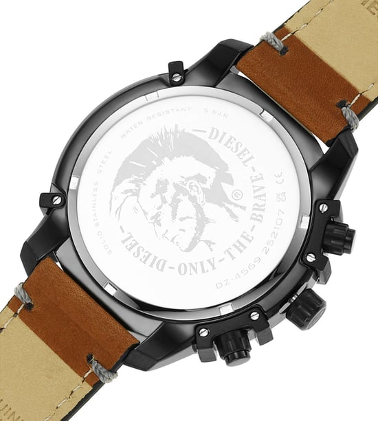 Diesel Griffed Heren Bruin Horloge DZ4569 - Image 3