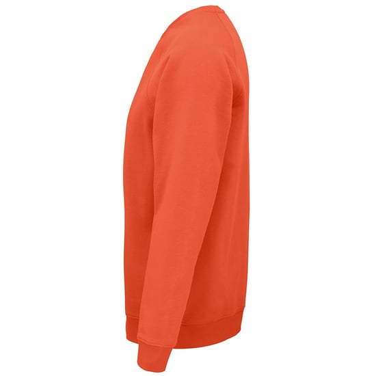 SOLS Unisex Adult Space Organic Raglan Sweatshirt (Burnt Orange)