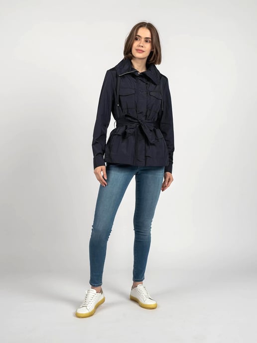 Geox Coat Topazio C Woman's Blue - Image 2