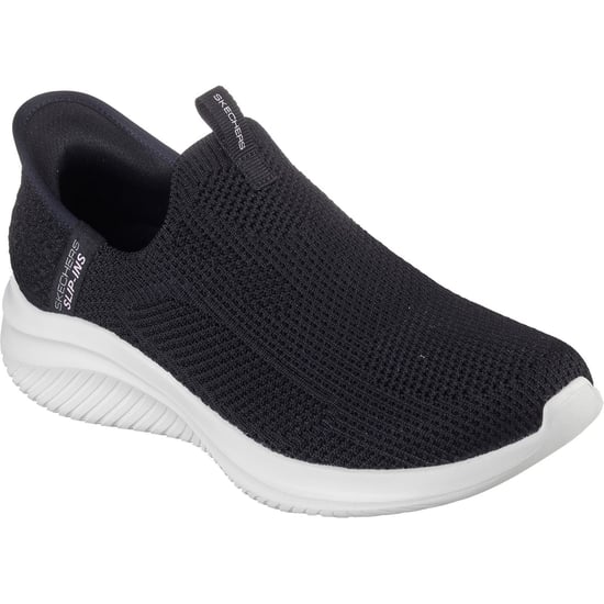 Skechers Ultra Flex 3.0 Easy Win Textile zwarte damestrainers - Image 1
