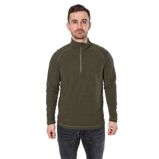 Trespass Mens Keynote Anti Pilling 1/4 Zip Fleece Top
