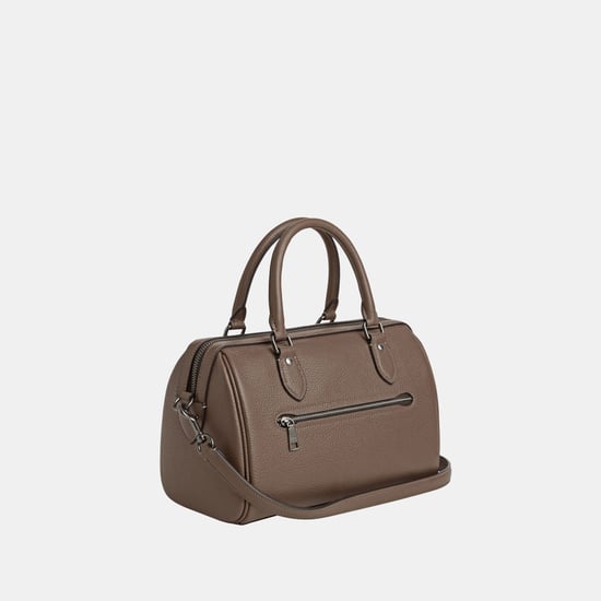 Rowan Satchel in Refined Pebbled Leather