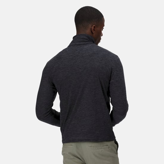 Regatta Mens Elgor II Lightweight Half Zip Fleece (India Grey Marl)