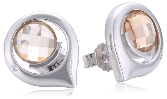 Orphelia Dames 925 Sterling Zilveren Stud Oorbellen - Zilver ZO-5979 - Image 3
