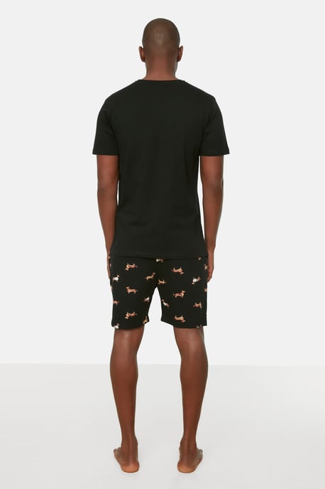 Trendyol Herrar Crew Neck Pyjamas Set - Image 4