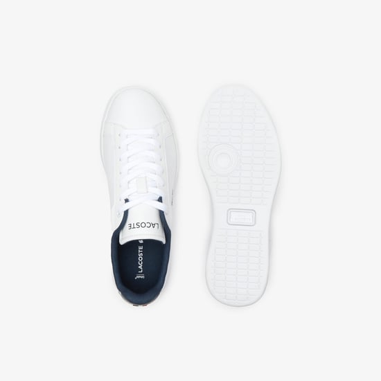 Women's Lacoste Carnaby Pro Trainers in White Navy