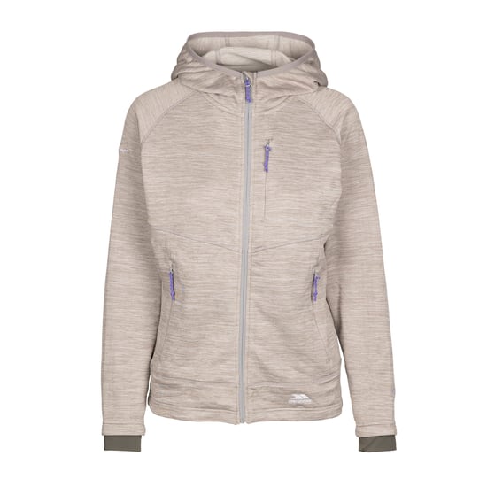 Trespass Womens/Ladies AT200 Fleece Jacket (Platinum) - Image 1