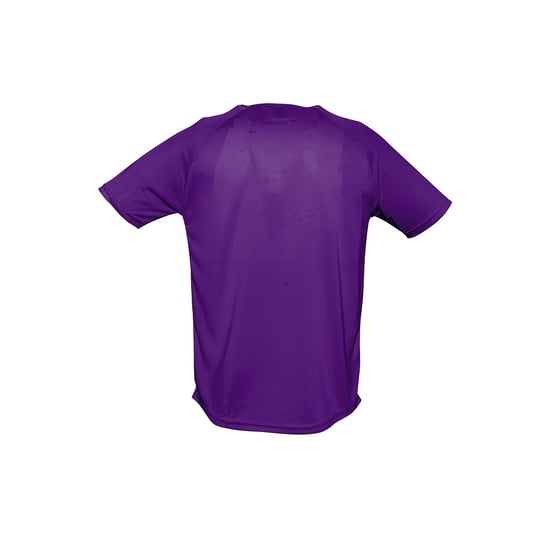 SOLS Heren Sportief T-Shirt met korte mouwen Performance (Donkerpaars) - Image 2