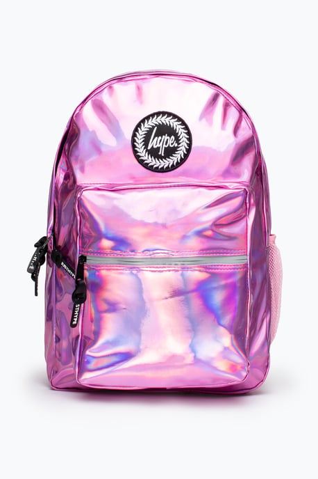 Hype Pink Holo Utility Backpack