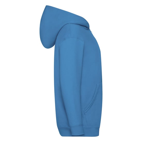 Fruit of the Loom Kinder/Kids Classic Full Zip Hoodie (Azuurblauw) - Image 3