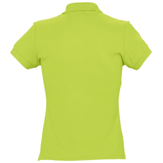 SOLS Dames/dames Passion Pique Poloshirt met korte mouwen (Appelgroen) - Image 2