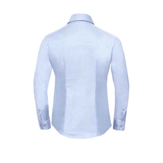 Russell Dames/Dames Oxford Easy-Care overhemd met lange mouwen (Oxford Blauw) - Image 2